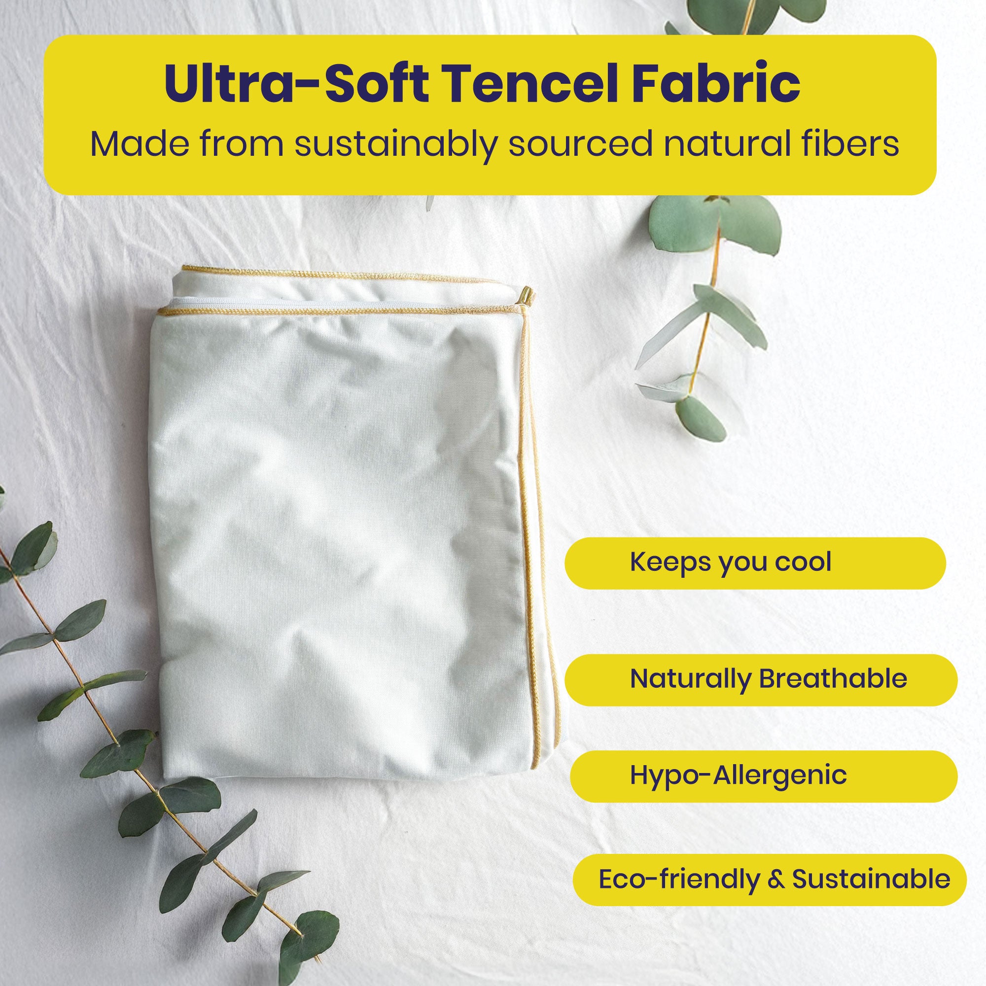 Brightr Tencel Waterproof Pillow protector