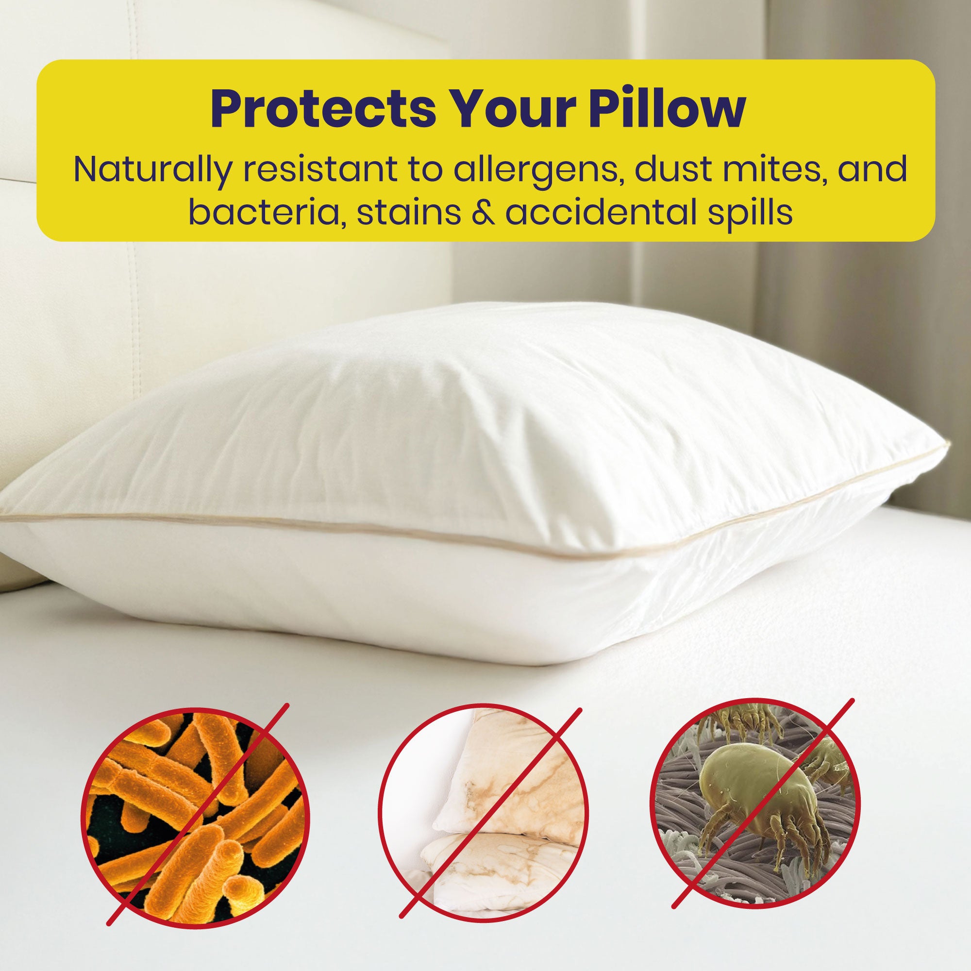 Brightr Tencel Waterproof Pillow protector